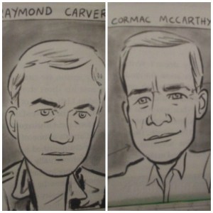 ray carver cormac mc collage