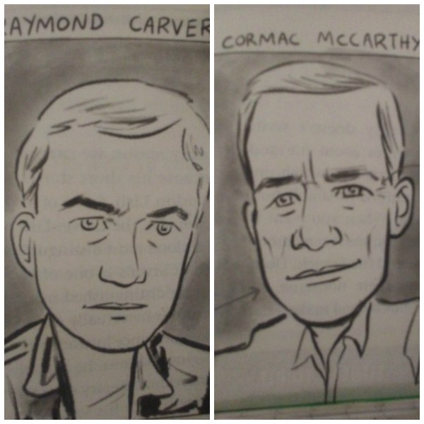 ray carver cormac mc collage